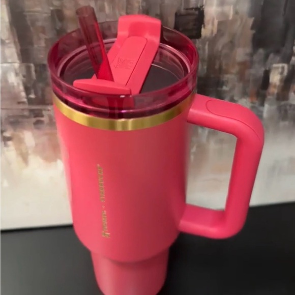 Yesss the SOLD OUT Berry Glitter 2024 Starbucks Stanley 40 oz Tumbler - Picture 7 of 10